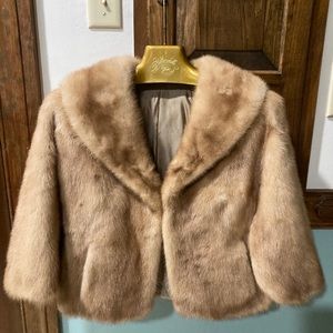 Mademoiselle Fur Cape